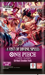 A Fist of Divine Speed Booster Pack - OP11